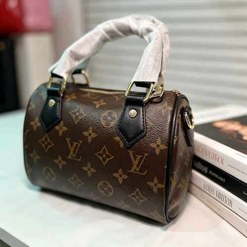 (LV) Speedy Nano Hand Bag with strands