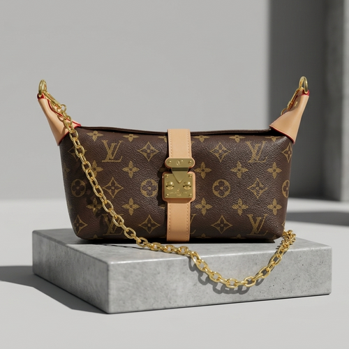 (LV) The Riviera Chain Shoulder Bag