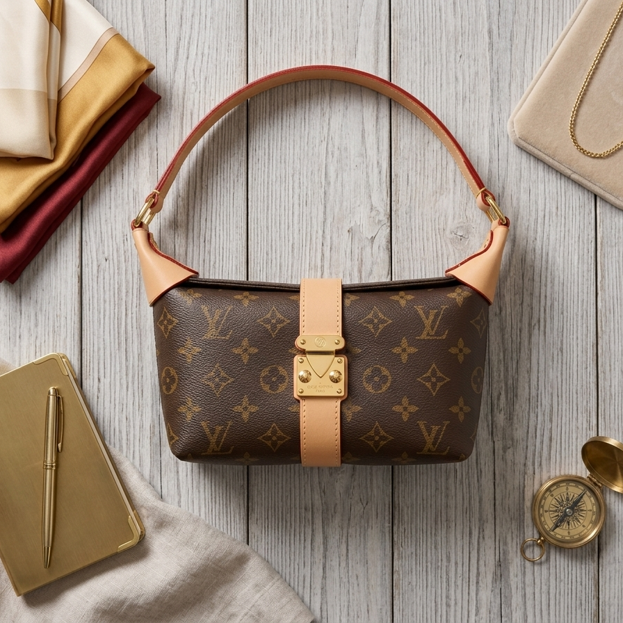(LV) The Riviera Chain Shoulder Bag