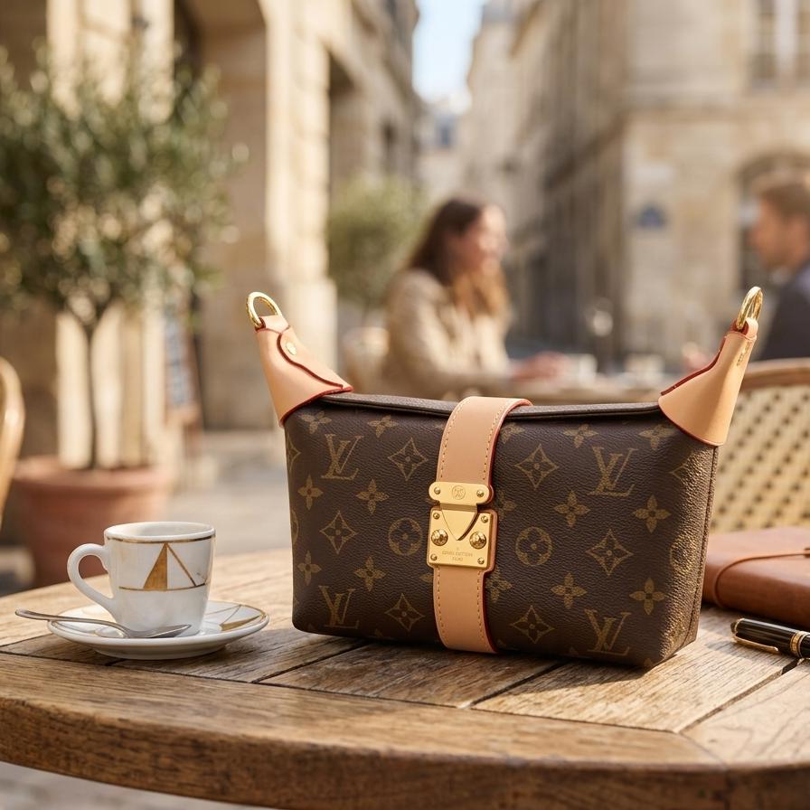 (LV) The Riviera Chain Shoulder Bag